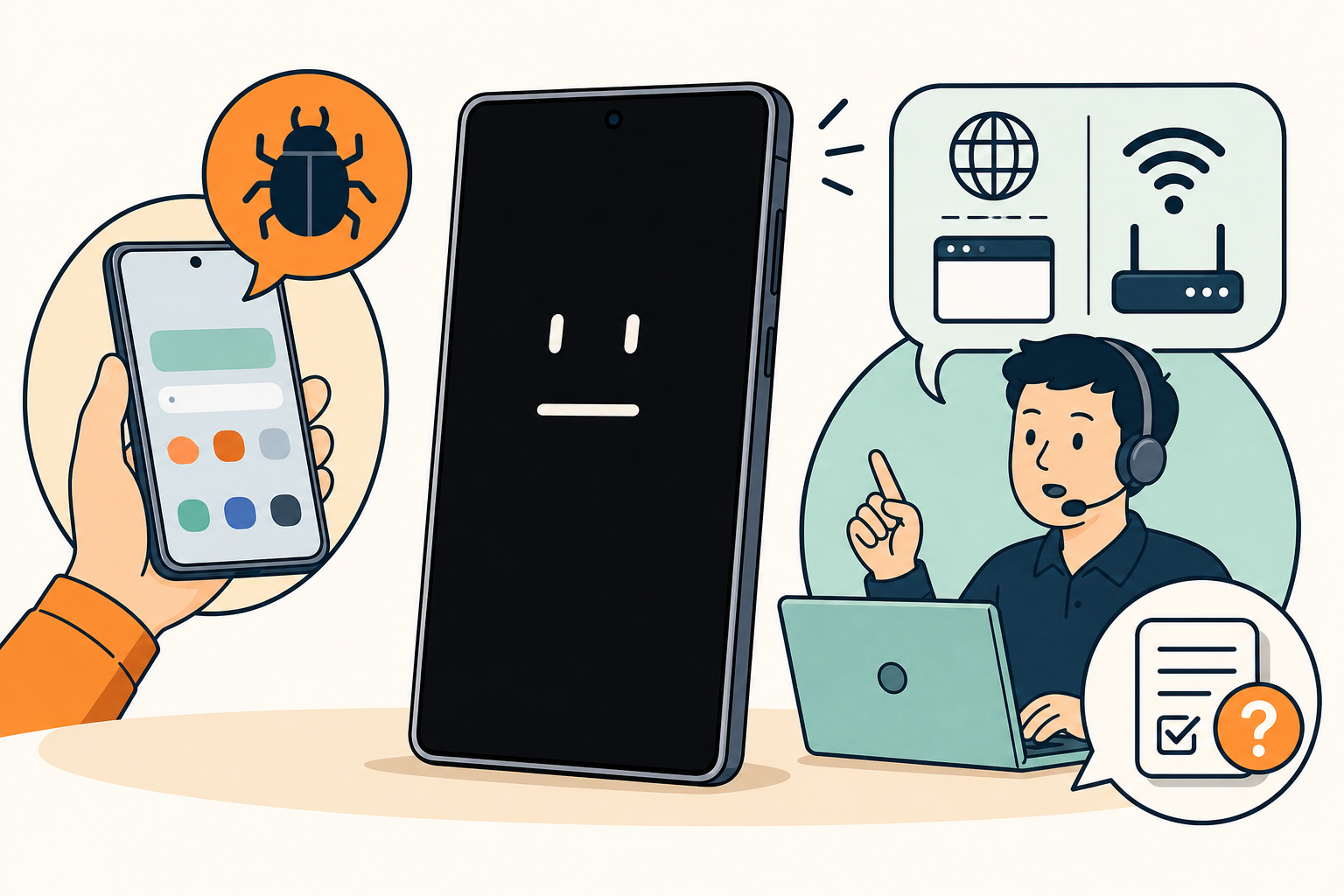 Illustration for Reported Galaxy S26 Ultra setup bug after One UI 9 prompts Samsung response