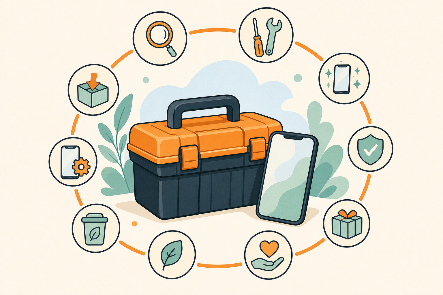 Illustration for Back Market Proposes a Legally Mandated 10-Year Device Standard