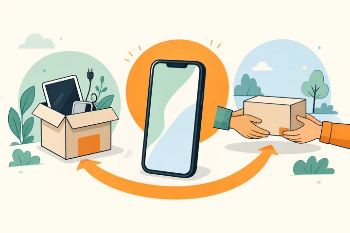 Illustration for Swappa guide says selling a phone yourself beats carrier trade-in on payout